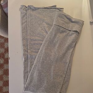 Skims Gray Wide Leg Leggings